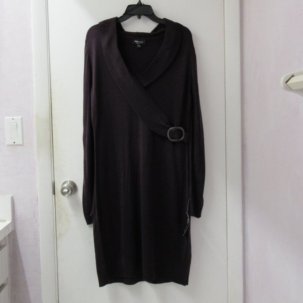 NWT Ronni Nicole Purple Sweater Dress Size XL